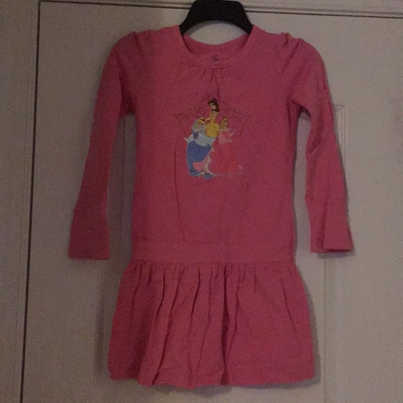 Girls long sleeve Disney Princess dress - Picture 1 of 3